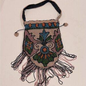Rare Antique Art Deco Beaded Bag